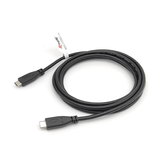 CABLE 2.0 USB-C MACHO USB-C MACHO 3M TRANSFERENCIA 480MBPS COLOR NEGRO