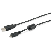 CABLE USB 2.0 EQUIP TIPO A - MICRO USB B 1.8M CON FERRITA  128551