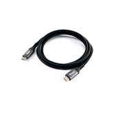 CABLE USB-A MACHO USB-C MACHO USB 4 Gen2x2 1.2M TRANSFERENCIA 20G  100W 4K COLOR NEGRO