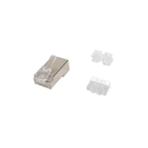 KIT 100 CONECTORES RJ45 EQUIP CATEGORIA 6A APANTALLADO 121147