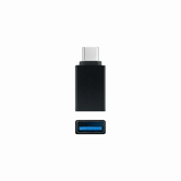 Nanocable Adaptador USB-C/M a USB3,1/H Aluminio