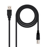 CABLE NC USB 2.0 IMPRESORA 1,8M NEGRO