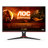 MONITOR GAMING AOC 24G2SAE 23.8" FHD, 1920 X 1080, 165HZ , 1MS 2 X HDMI DP