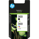 PACK CARTUCHO HP NEGRO 300 + COLOR 300