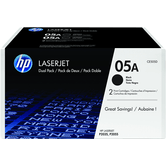 TONER HP LASERJET NEGRO PACK 2 05A