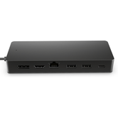 DOCKING HP 50H55AA USB-C a HDMI, DISPLAYPORT, RJ45, USB-C 3.2, USB-A 3.2 (soporta 2 pantallas 4K) incluye cargador de 90w