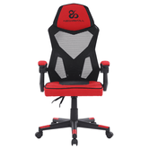 NEWSKILL SILLA GAMER EROS ROJA TELA NS-EROS-REDBL