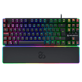 NEWSKILL TECLADO GAMING OPTOMECANICO  GUNGNYR TKL PRO. RGB. TENKEYLESS. SWITCH GATERON INTERCAMBIABLE. NEGRO