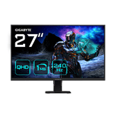 GIGABYTE GS27Q X 27" Monitor de Juego QHD - 2560 x 1440 (QHD), 240Hz, 1ms, 250 cd/m2, FreeSync Premium Pro, HDR Ready, HDMI 2.0, Displayport 1.4