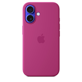 iPhone 16 Silicone Case with MagSafe - Fuchsia