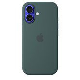 iPhone 16 Silicone Case with MagSafe - Lake Green