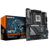 Placa AMD  GIGABYTE Placa Base X870 GAMING X WIFI7 - Compatible con CPUs AMD Ryzen 9000, 16+2+2 fases VRM, hasta 8000MHz DDR5 (OC), 1xPCIe 5.0 +