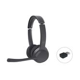 HEADSET BLUETOOTH CONCEPTRONIC POLONA04BA CARGA USB-C CANCELACION DE RUIDO MANOS LIBRES 40HRS