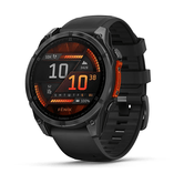 SMARWATCH GARMIN FENIX8 47mm,AMOLED,Glass/SS,SlateGray Steel/Black,BlkBnd,WW