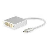 ADAPTADOR USB-C EQUIP 133453 A 1xDVI-I HEMBRA 0,15M