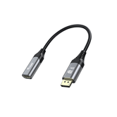 CABLE ADAPTADOR DISPLAYPORT 1.4 A HDMI HEMBRA 8K 0,15CM EQUIP