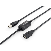 CABLE PROLONGADOR EQUIP USB 2.0 10 MTS. CON AMPLIFICADOR