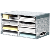 ORGANIZADOR GRIS/BLANCO BANKERS BOX 08750EU