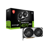 TARJETA GRAFICA MSI GEFORCE RTX 4070 SUPER VENTUS 2X OC | 12GB | GDDR6X | DLSS3