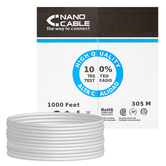 BOBINA CABLE UTP CAT-5E 305M FLEXIBLE NANOCABLE 10.20.0304-FLEX