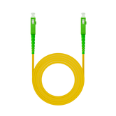 Nanocable Cable fibra SC-APC LSZH Amarillo 30m