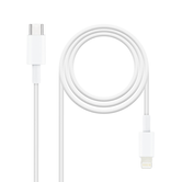 CABLE USB NANO CABLE LIGHTNING - USB-C 0,50CM BLANCO