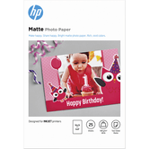 HP MATTE FSC PHOTO PAPER 4X6 25 SHEE TS