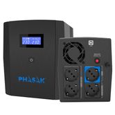 SAI 1260 VA PHASAK SIRIUS 720W DIGITAL INTERACTIVA