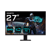 MONITOR GIGABYTE 27" GS27QA, IPS,2560X1440 (QHD),1MS,1000:1,180HZ,2HDMI+1DP,AJUSTABLE,NEGRO