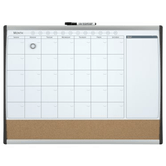 QUARTET Magnetic calendar dryerase board