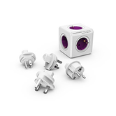 Rewirable 4 changeable plugs Purple