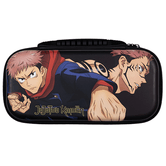 FUNDA KONIX SWITCH JUJUTSU KAISEN COMPATIBLE CON SWITCH Y VERSION LITE RED PARA AMACENAJE COLOR NEGRA