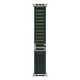 49mm Dark Green Alpine Loop - Small - Natural Titanium Finish