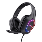 HEADSET TRUST GAMING  GXT416 ZIROX  CONEXION AUDIO Y MICROF DE 3,5 MMN PUERTO USB-A PARA LA ILUMIN