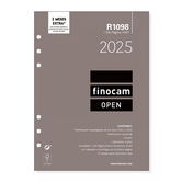 RECAMBIO ANUAL 2025 R1098 OPEN1000 155X215MM DIA PAGINA FINOCAM 711680025