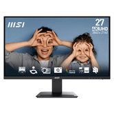 MSI MONITOR PRO MP273U. 27" (69 cm). PLANO. IPS. 3840X2160 (UHD). 16:09. 60HZ. NEGRO