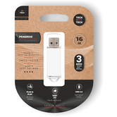 TECH ONE TECH Basic Pendrive 16Gb USB 2.0 Blanco