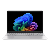 PORTATIL ASUS VIVOBOOK S 15 S5507QA-MA001W. 15.6" 3K OLED. QUALCOMM SNAPDRAGON X1E-78-100. 32GB LPDDR5X. 1TB SSD. WIN11 HOME. PLATA