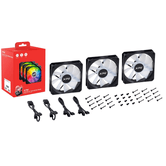 VENTILADOR XPG VENTO R | 120MM | ARGB | PACK 3 | NEGRO