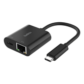 ADAPTADOR BELKIN INC019BTBK USB-C A ETHERNET + CARGA 100W COLOR NEGRO