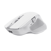 MOUSE TRUST WIRELESS Y BLUETOOTH OZAA+ 24935 BLANCO MULTIDESPOSITIVO RECARGABLE- SENSOR OPTICO - 6 BOTONES - 800/1600/3200DPI - RECEPTOR USB-A/USB-C