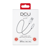 CABLE DCU USB LIGHTING SILVER ALUMINIO (34101205)