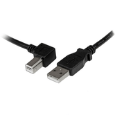 CABLE USB 1M IMPRESORA USB A USB B ACODADO ANGULO IZQUIER DO