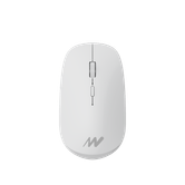 Ratón NETWAY Inalámbrico 2.4Ghz y Bluetooth BLANCO