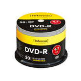 DVD-R 4,7 GB VELOCIDAD 16X CAJA 50U