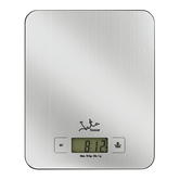 BASCULA DE COCINA JATA HASTA 15KG GRADUACION 1G RELOJ INTEGRADO FUNCION TARA TEMPORIZADOR VISOR LC