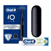 CEPILLO DENTAL ELECTRICO BRAUN IO2 NEGRO CON FUNDA DE VIAJE