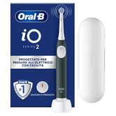 CEPILLO DENTAL ELECTRICO BRAUN IO2 VERDE CON FUNDA DE VIAJE