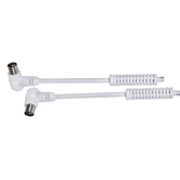 CABLE ANTENA DCU 90-90 C/FIL BLANCO 1.5M (391100)