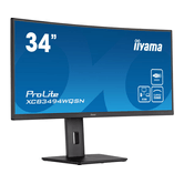 IIYAMA XCB3494WQSN-B5  ProLite 34" VA UltraWide Quad HD HDMI Altavoces